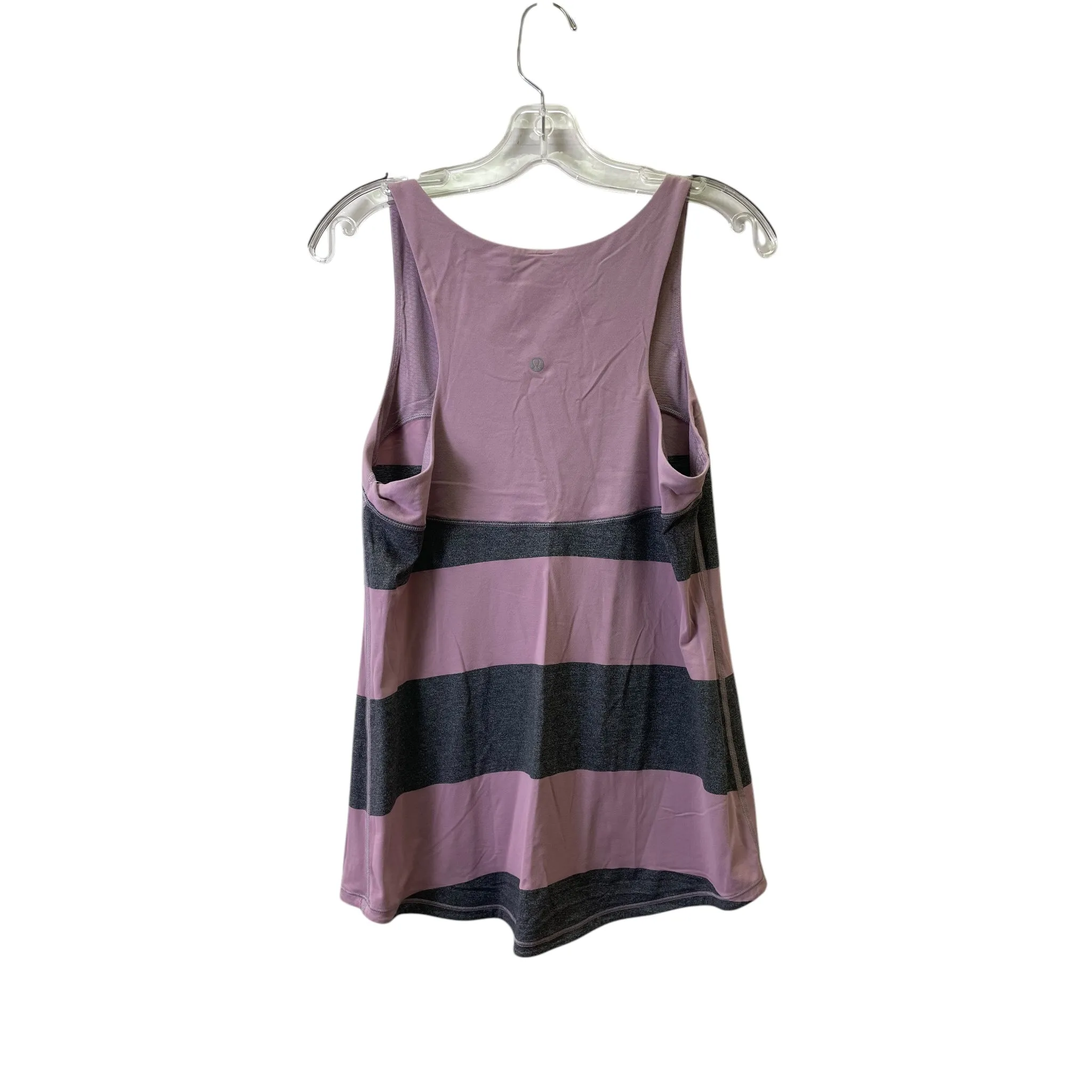 Athletic Tank Top By Lululemon In Grey & Purple, Size:Xl