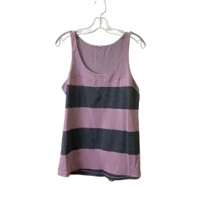 Athletic Tank Top By Lululemon In Grey & Purple, Size:Xl