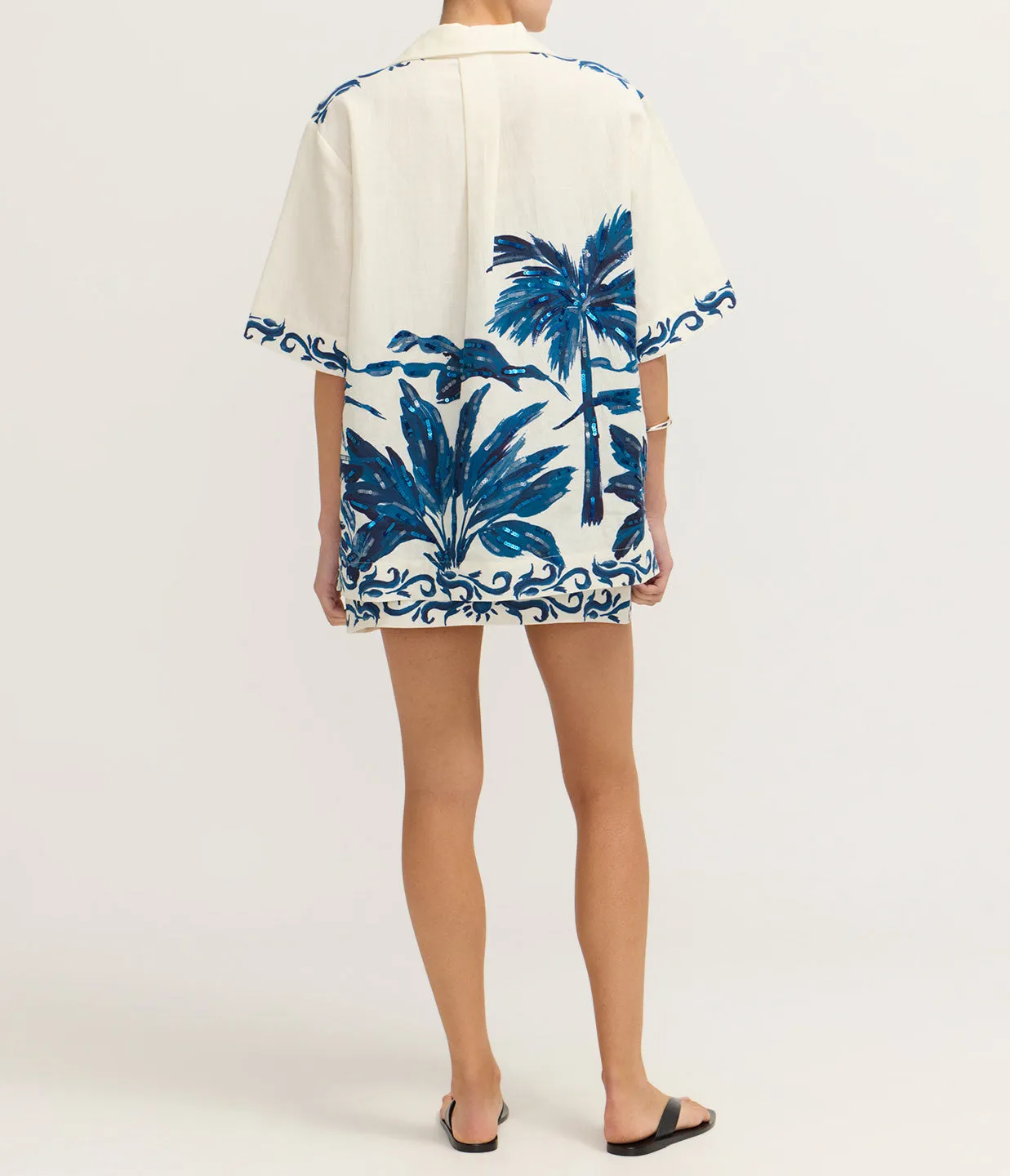 Bohdi Shirt in Blue Hawaii