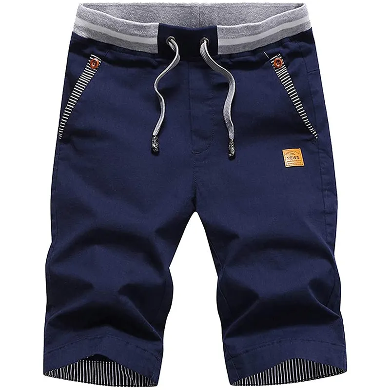 Casual Classic Drawstring Shorts