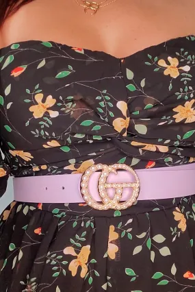 CG Pearl Lavender Belt