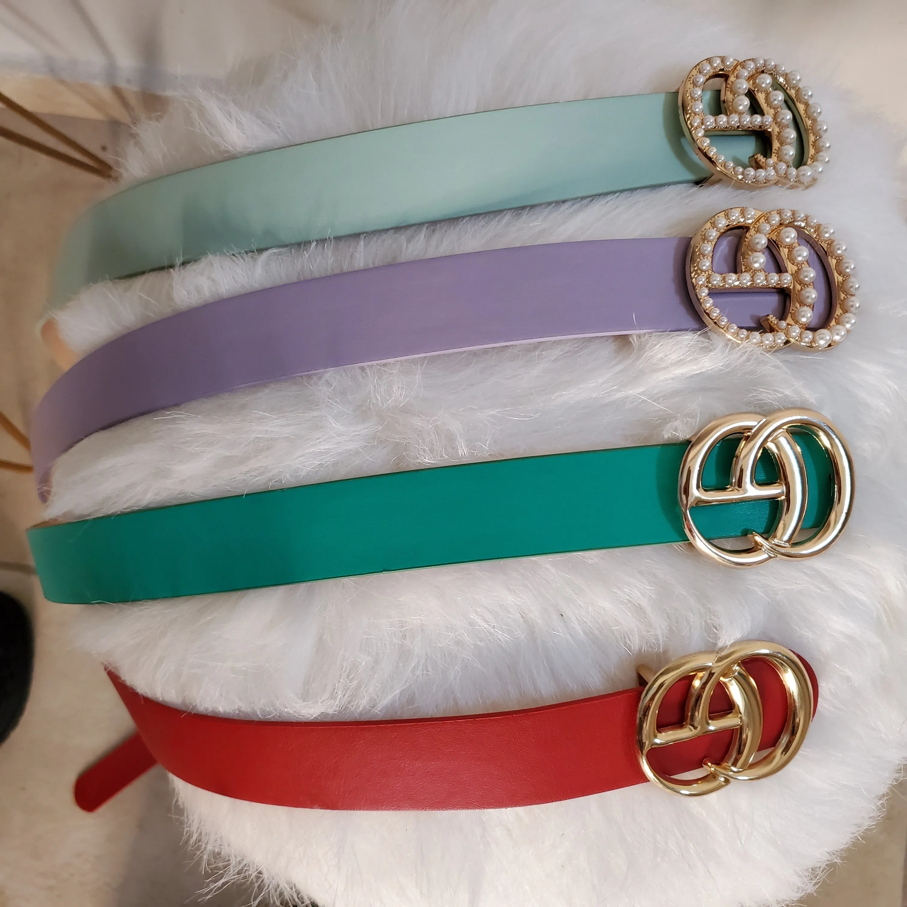 CG Pearl Lavender Belt