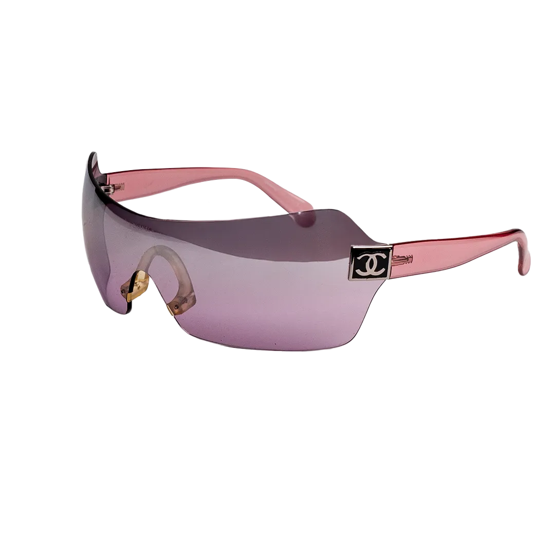 Chanel 4109 Ski 2000s Wraparound Purple