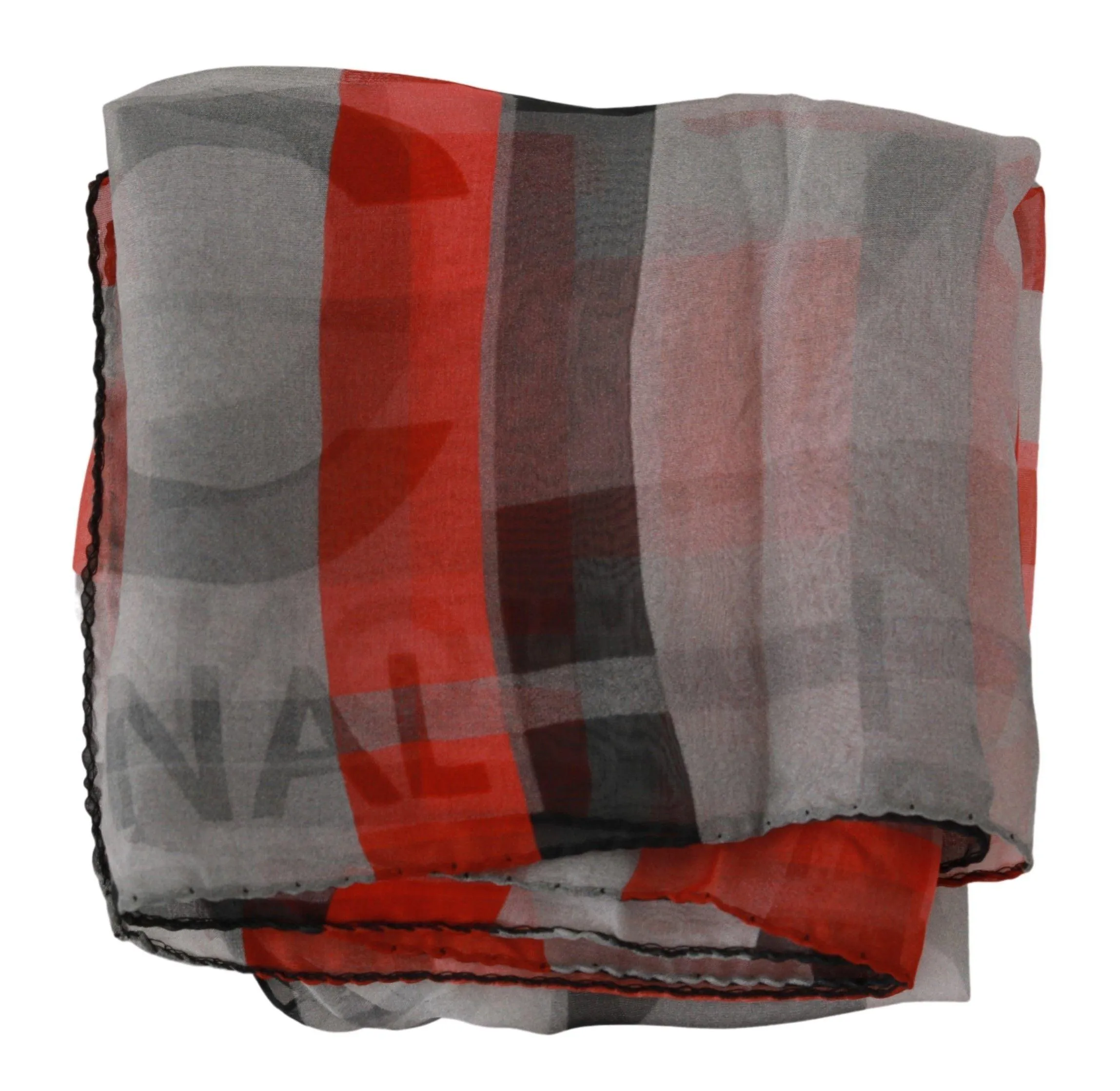 Costume National Elegant Silk Scarf Bandana Hat for Herre