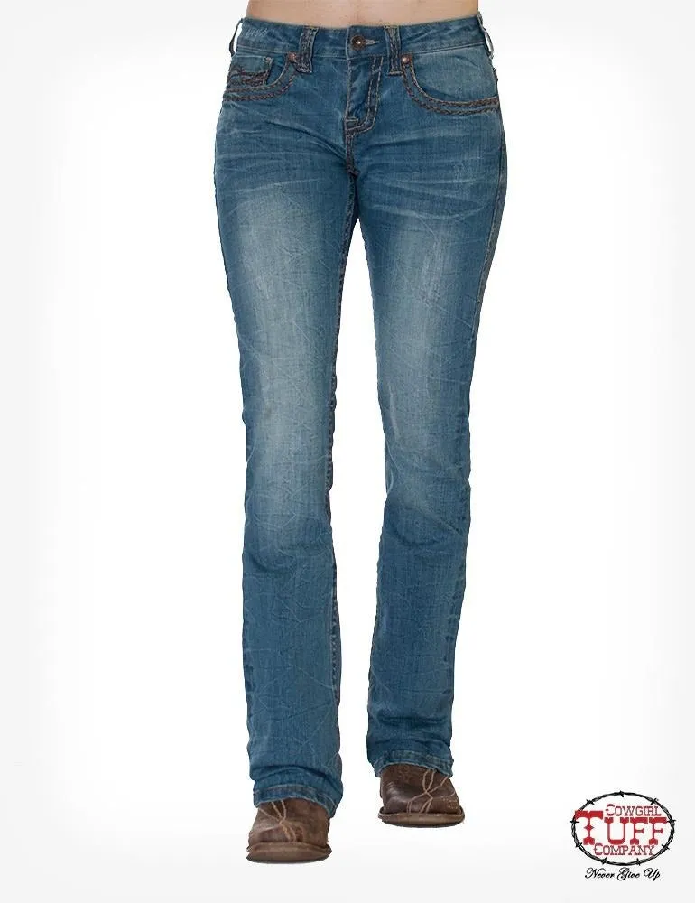Cowgirl Tuff Vintage Wild and Wooly Ladies Jeans