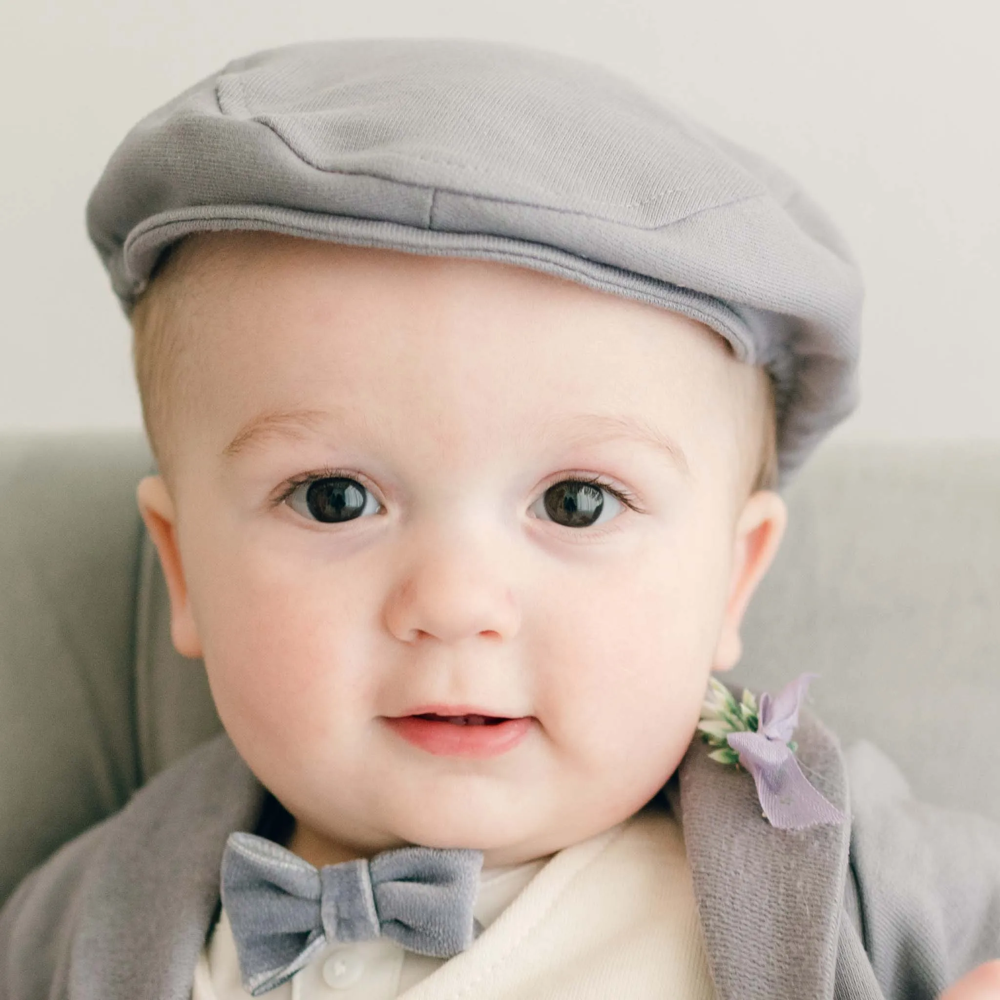Ezra Heather Newsboy Cap