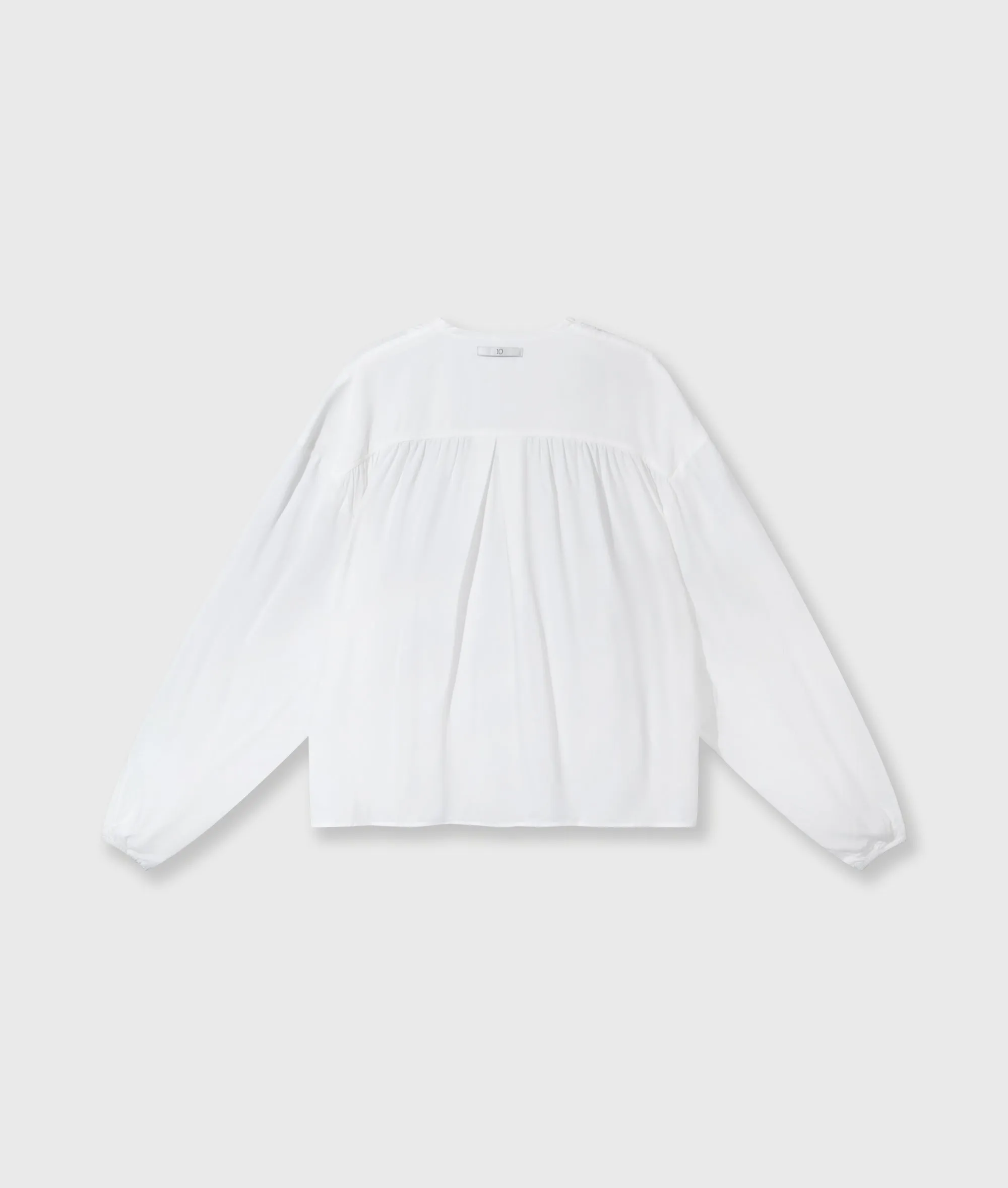 flowy blouse | ecru