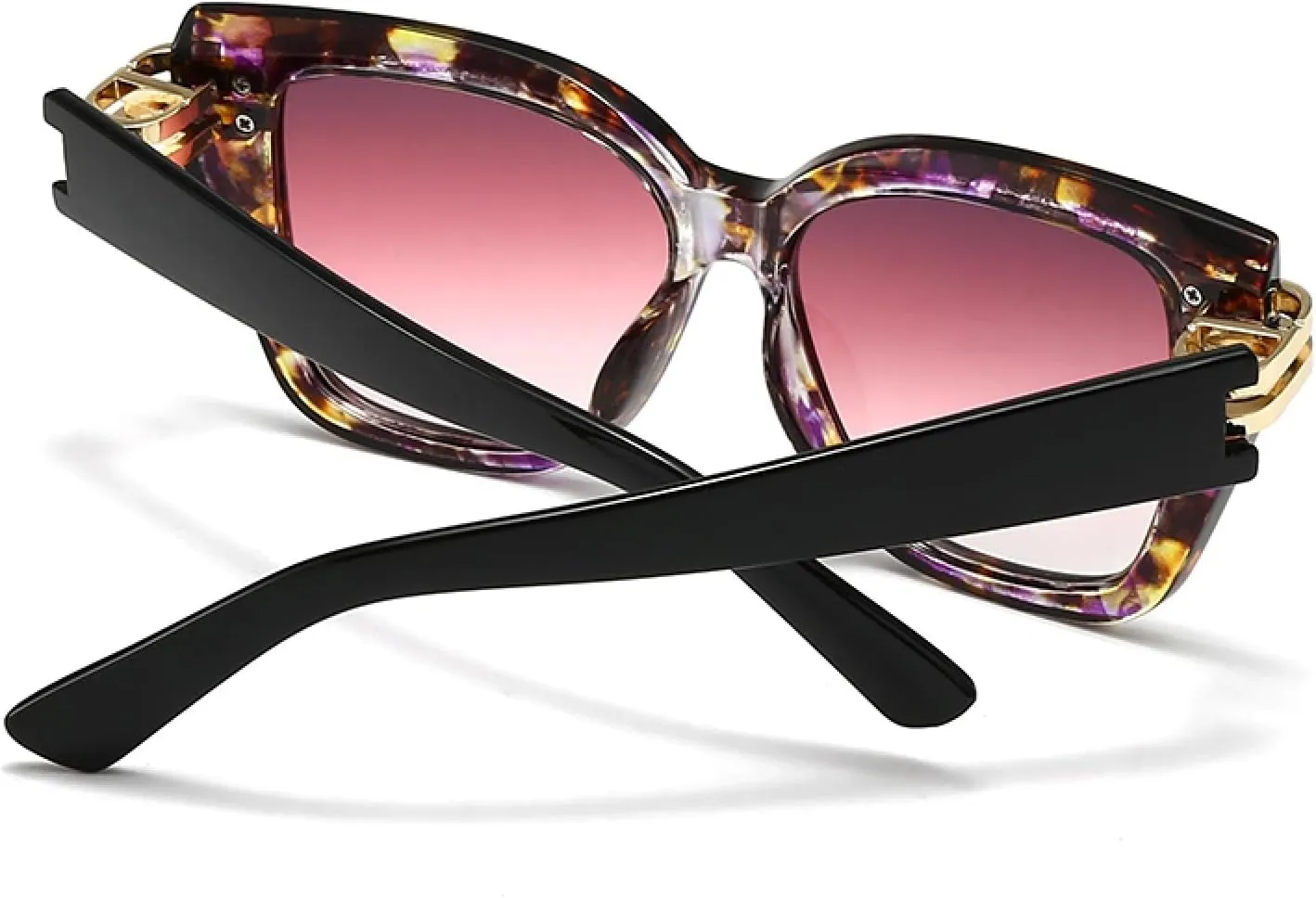 for Trendy Retro Fashion Street Photography Catwalk Sunglasses Modern Flat-top Sunglasses