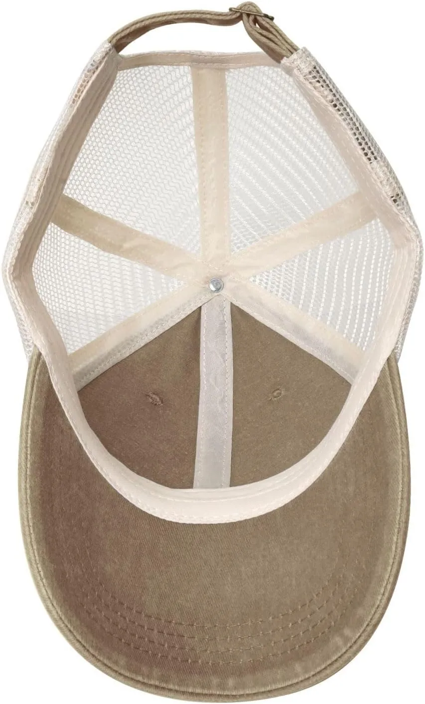 Husband Dad Lawn Care Legend Baseball Cap Women Men Mesh-Back Hat Retro Trucker Hats Sun Hat