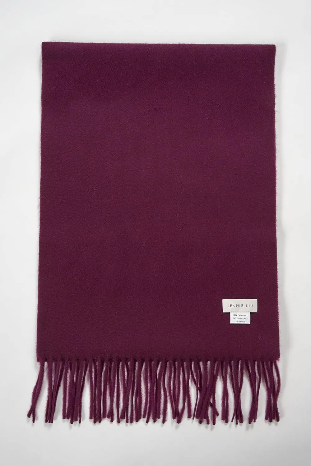 JENNIE LIU Women's 100% Pure Cashmere Scarf for Women