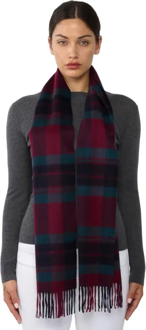 JENNIE LIU Women's 100% Pure Cashmere Scarf for Women
