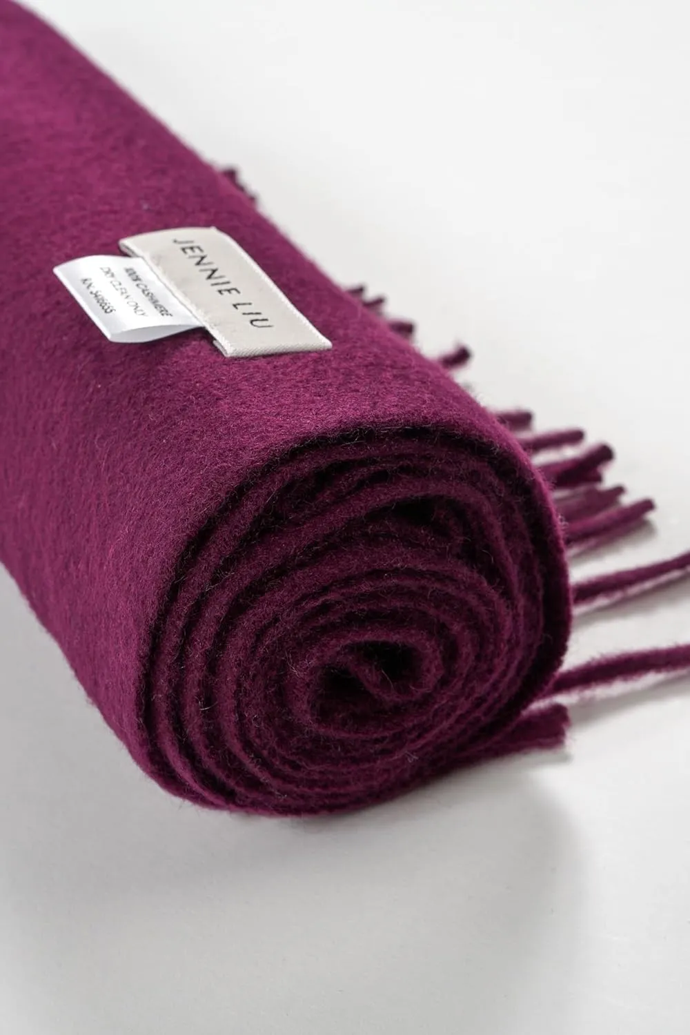 JENNIE LIU Women's 100% Pure Cashmere Scarf for Women