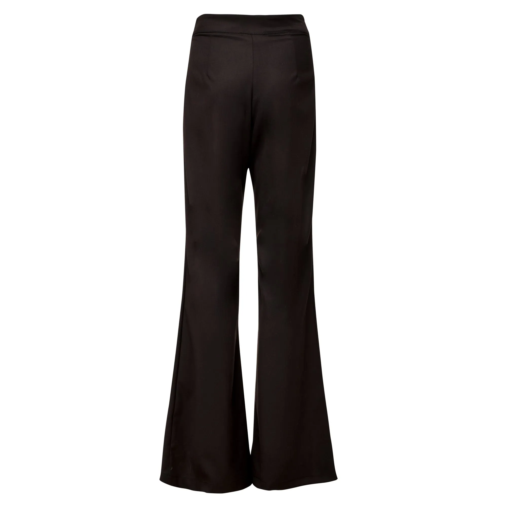 Kallos Gold Wide Leg Trousers with Leather Βelt