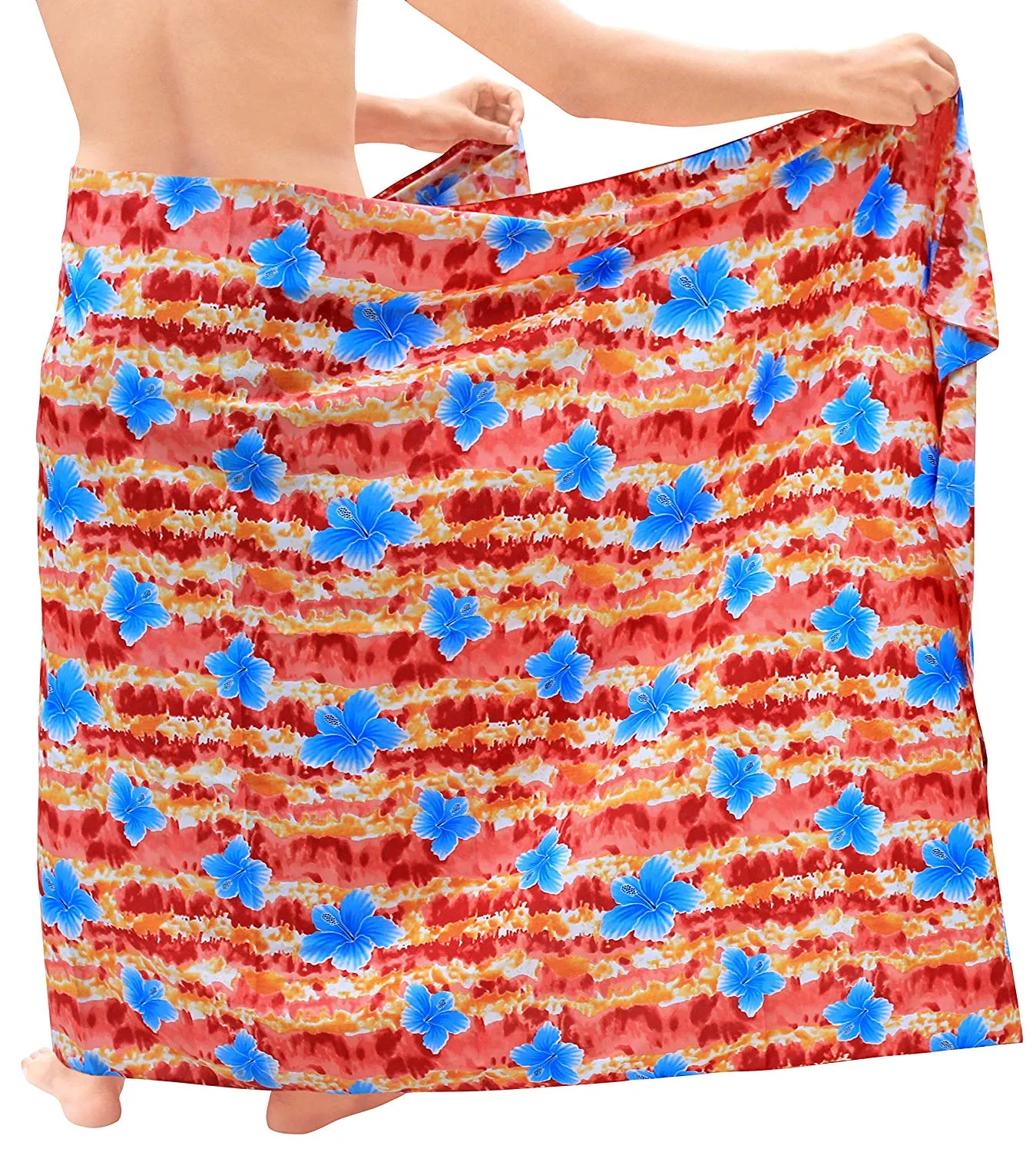 LA LEELA Beach Wear Pareo Wrap Cover ups Bathing Suit Beach Towel Mens Sarong Swimsuit