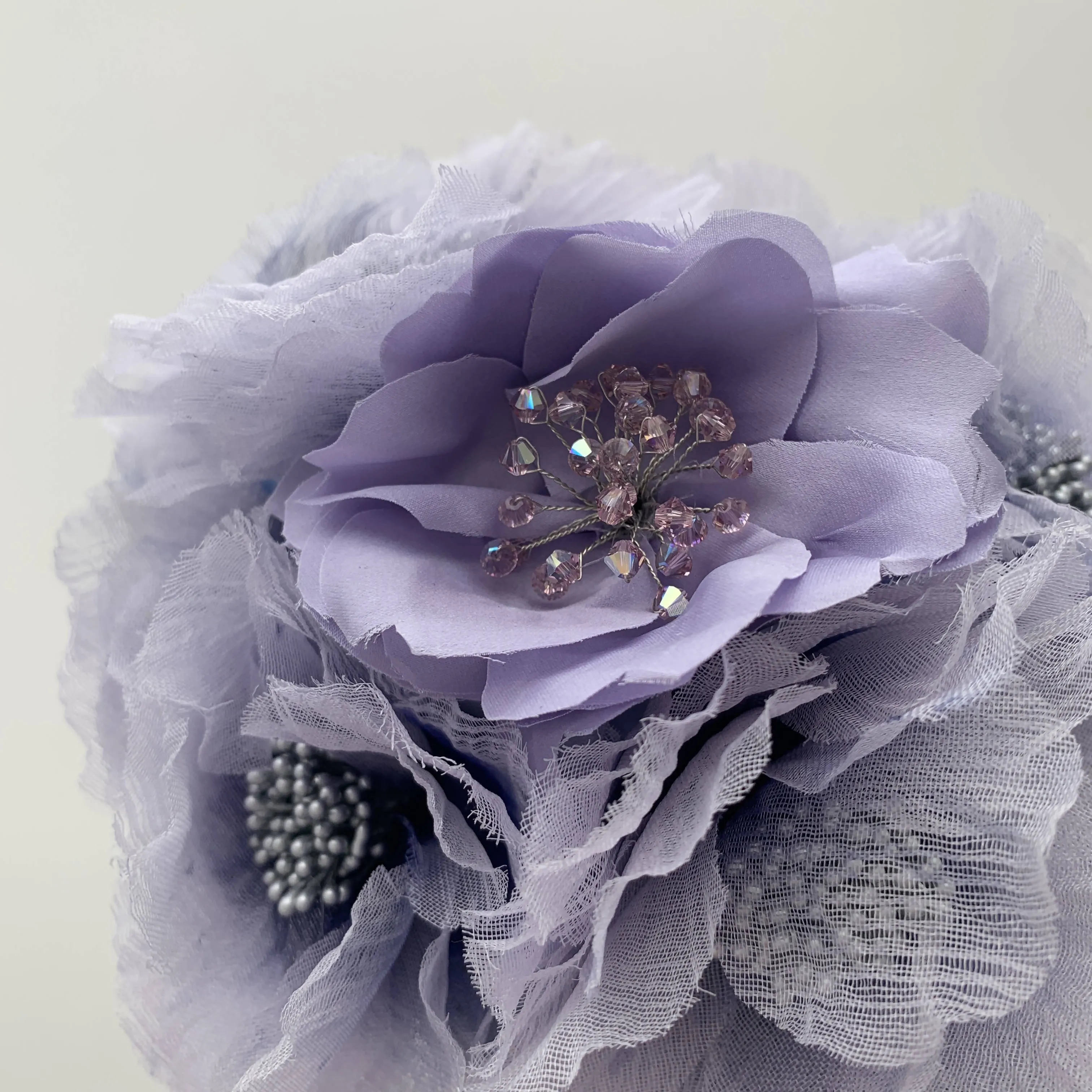 Lilac Dream Pill Box Hat