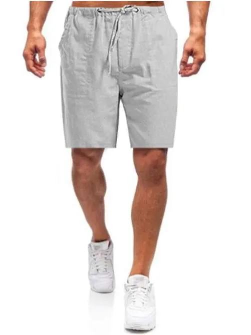Linen Oversized Pocket Casual Shorts
