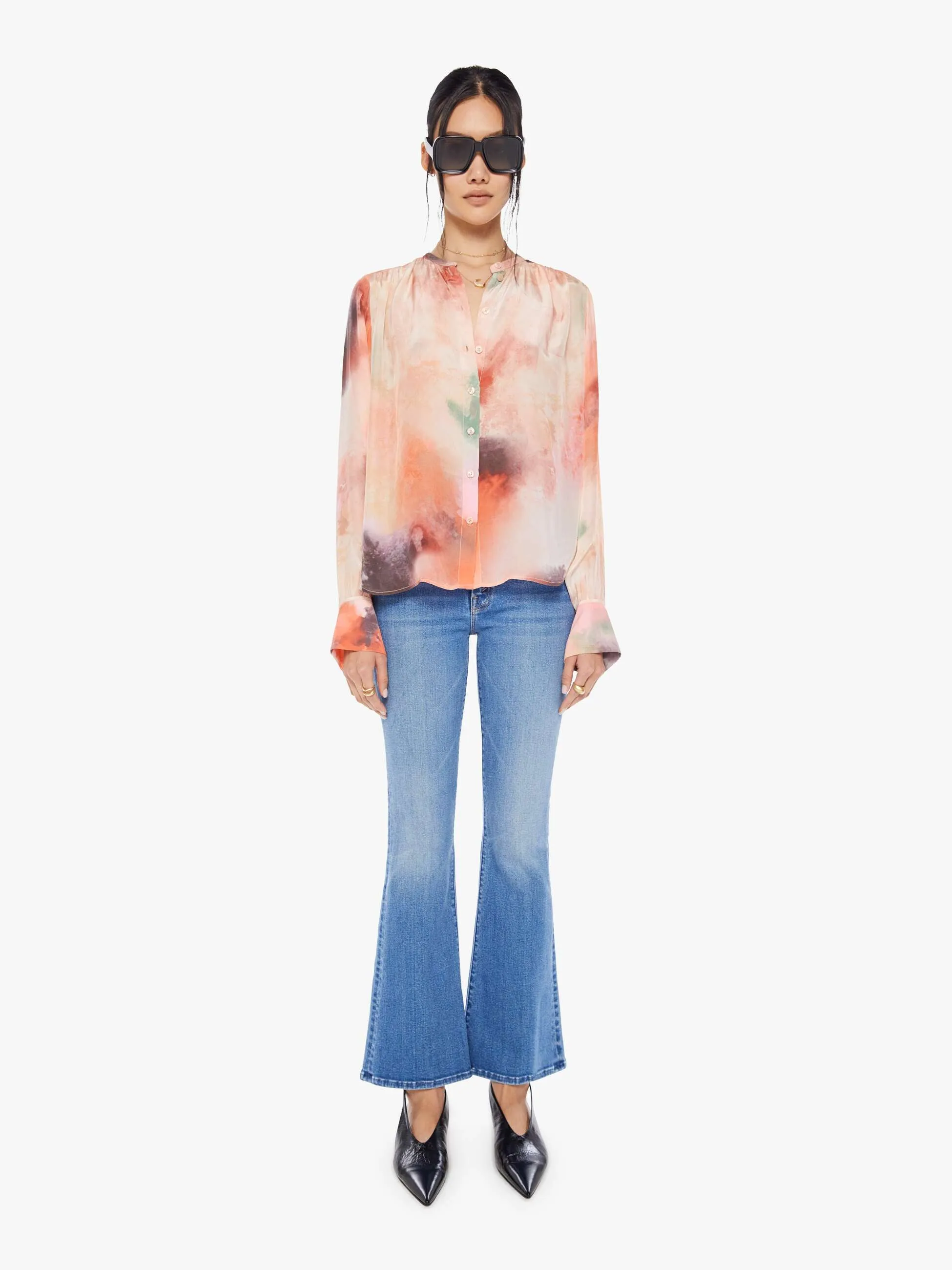 Maria Cher Celia Shirt - Wild Rose