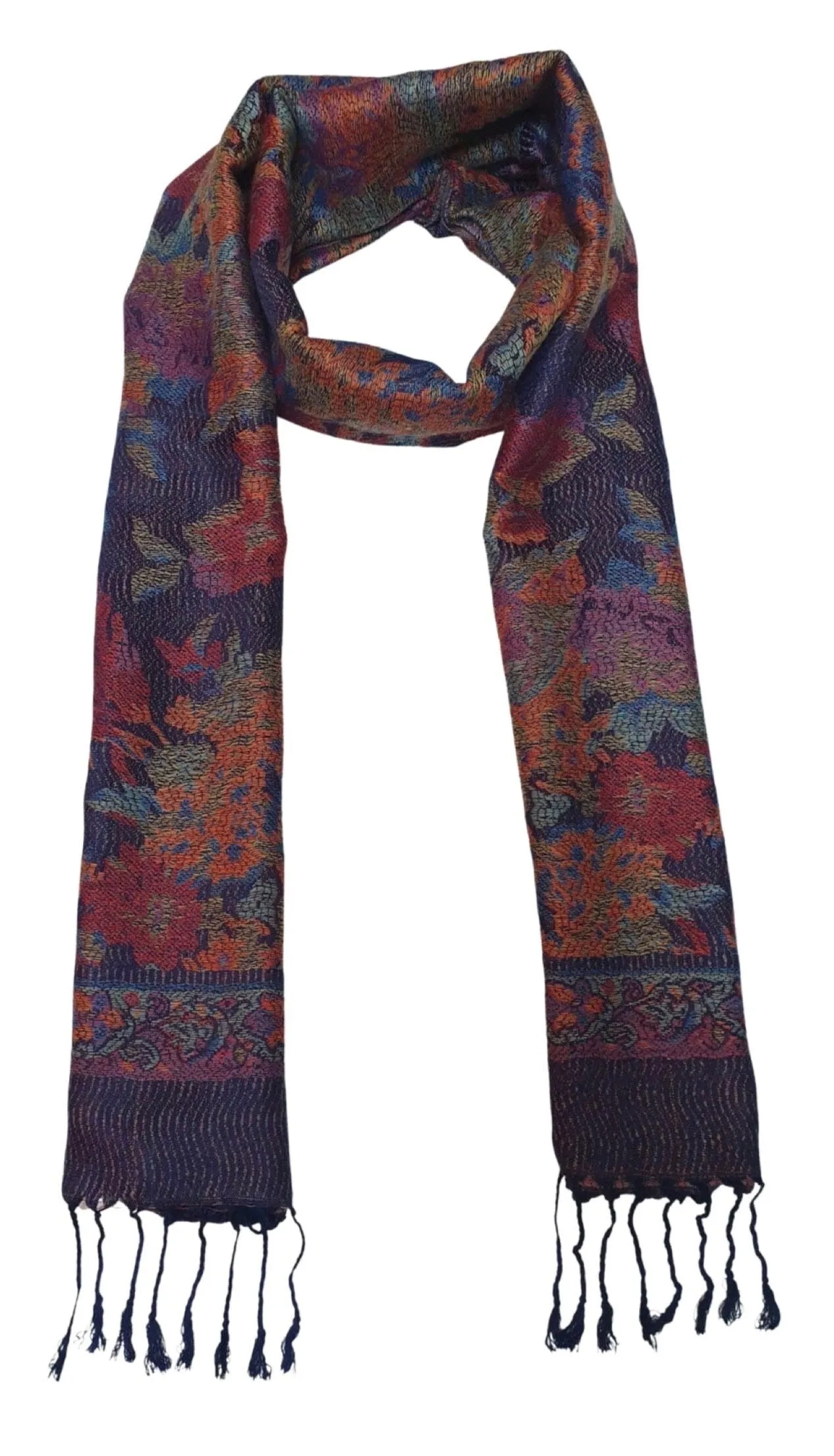 Mosaic Weave Pashmina Style Scarf Shawl for Women - Soft and Luxurious Wrap