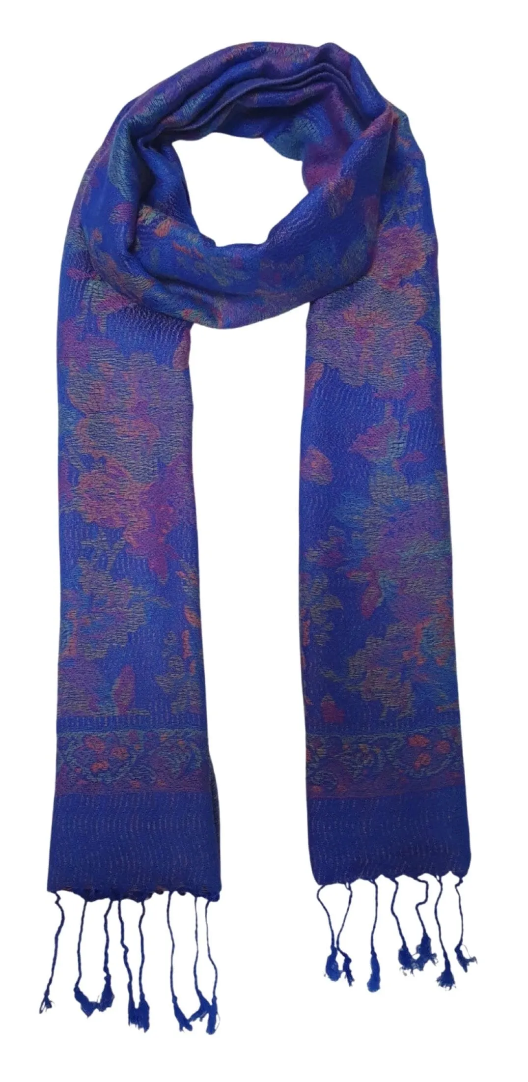 Mosaic Weave Pashmina Style Scarf Shawl for Women - Soft and Luxurious Wrap