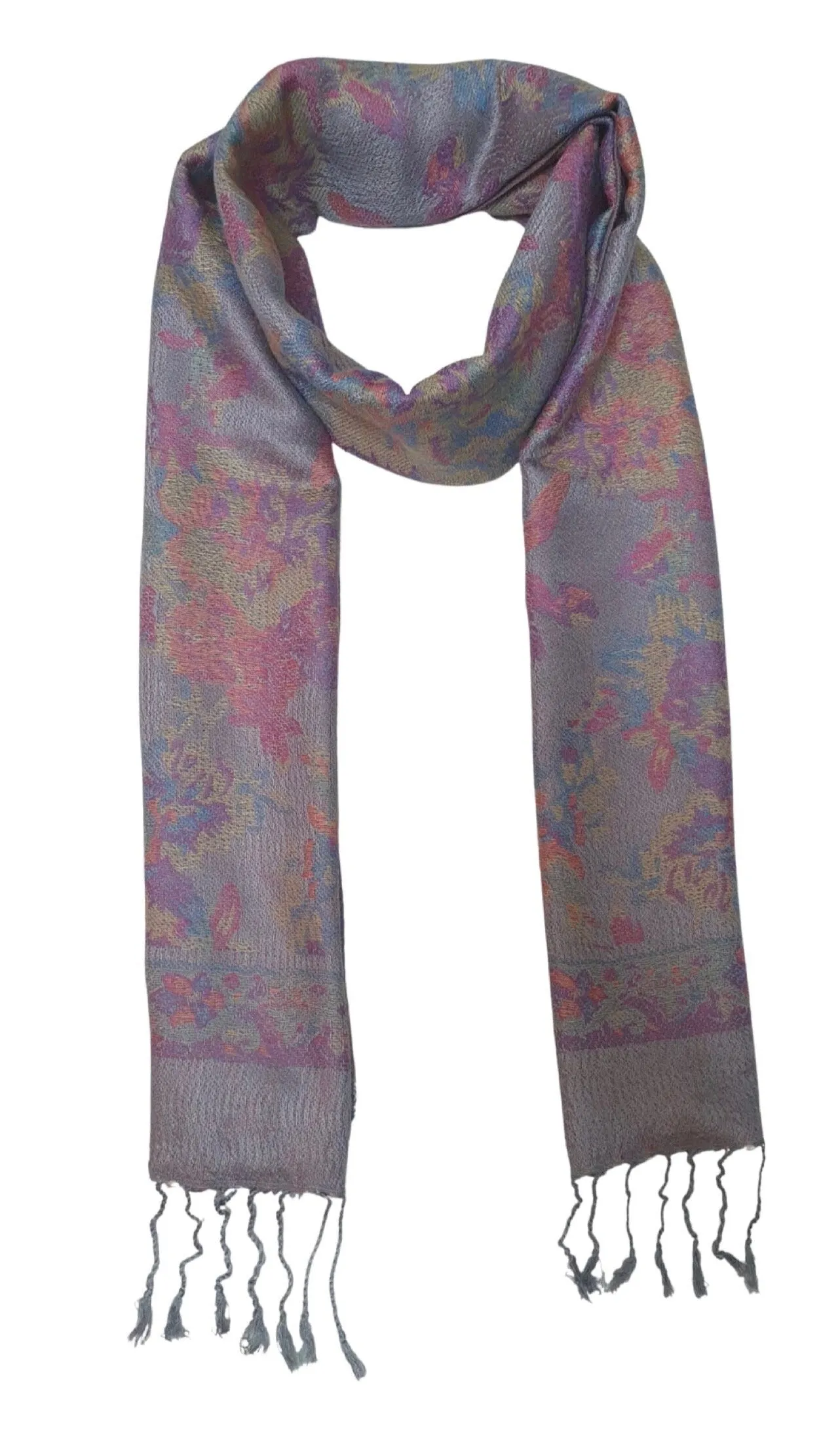 Mosaic Weave Pashmina Style Scarf Shawl for Women - Soft and Luxurious Wrap
