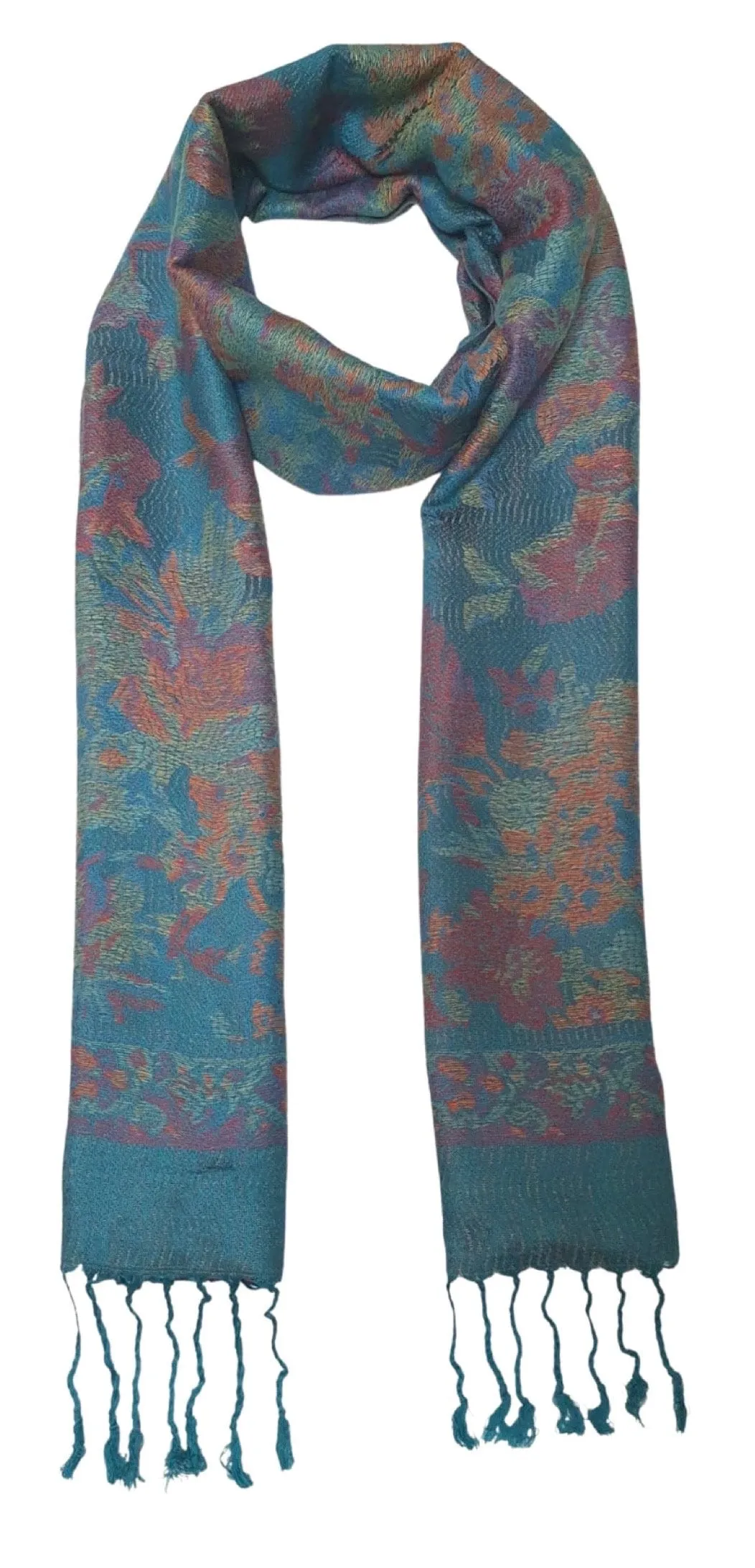 Mosaic Weave Pashmina Style Scarf Shawl for Women - Soft and Luxurious Wrap
