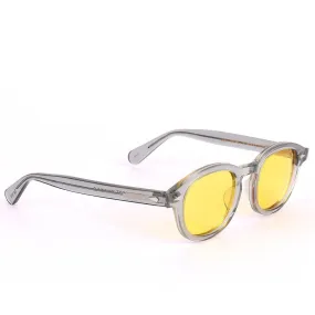 Moscot Originals Lemtosh Grey And Yellow Lens Sunglasses