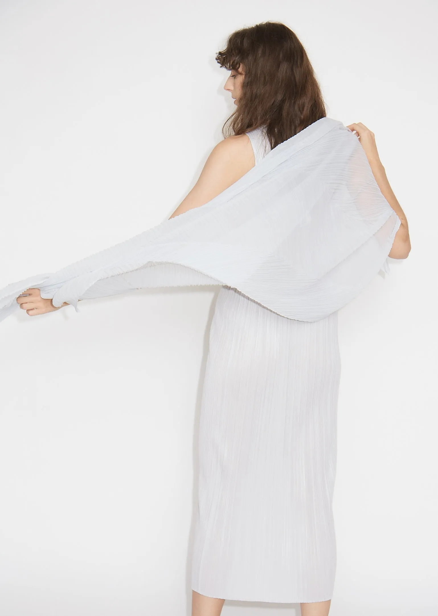 Pleated Basic Scarf