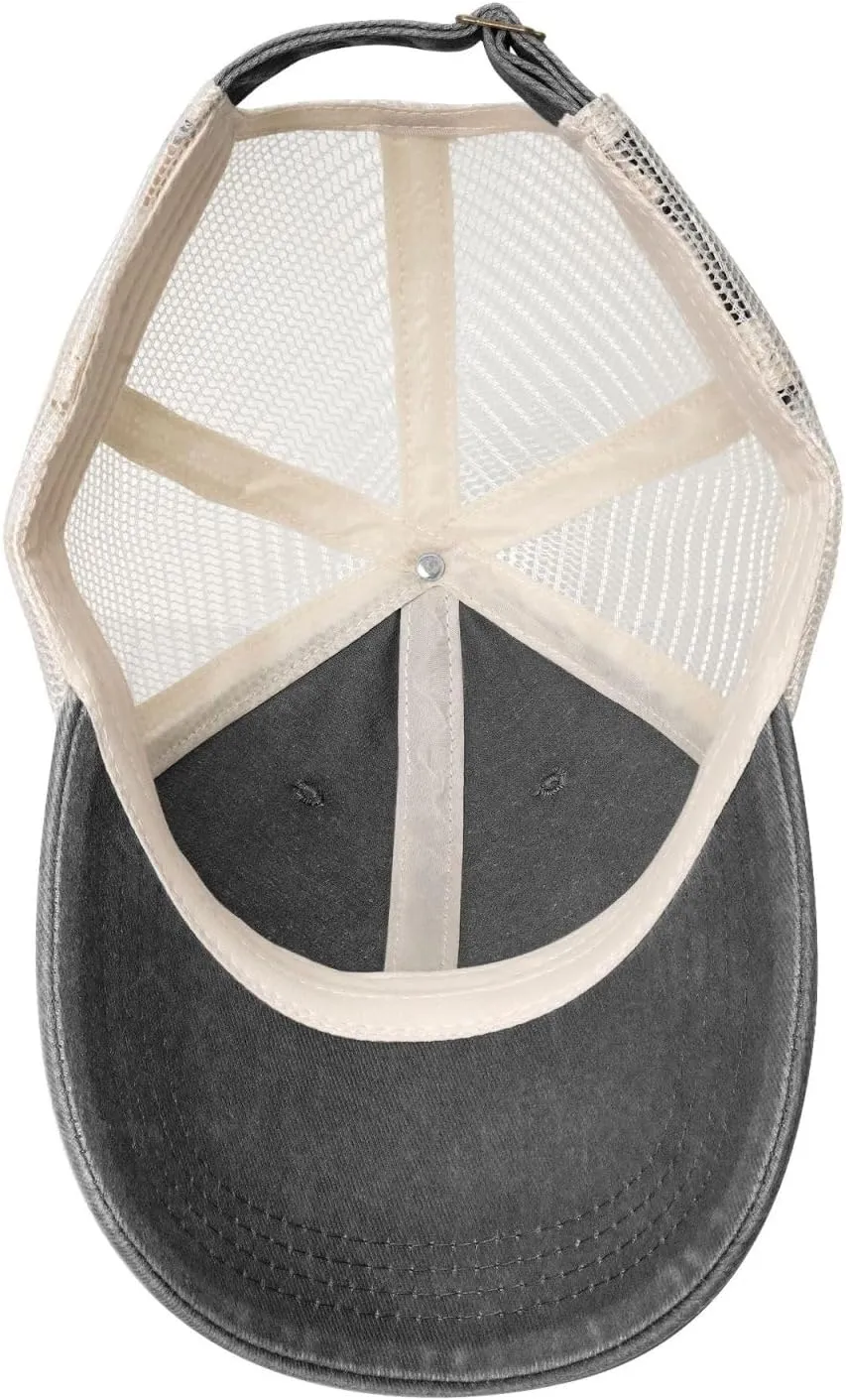 Proud Us Air Force Papaw America Flag Baseball Cap Women Men Mesh-Back Hat Retro Trucker Hats Sun Hat