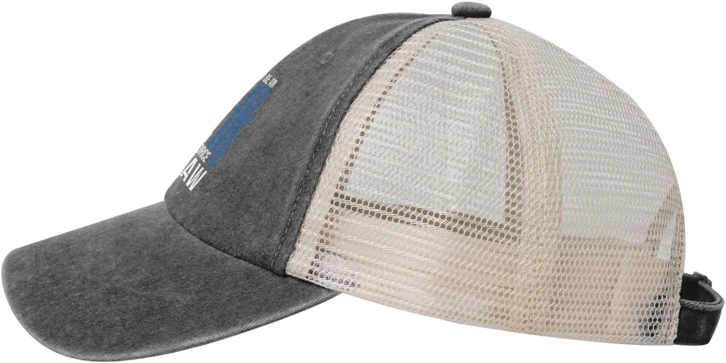 Proud Us Air Force Papaw America Flag Baseball Cap Women Men Mesh-Back Hat Retro Trucker Hats Sun Hat