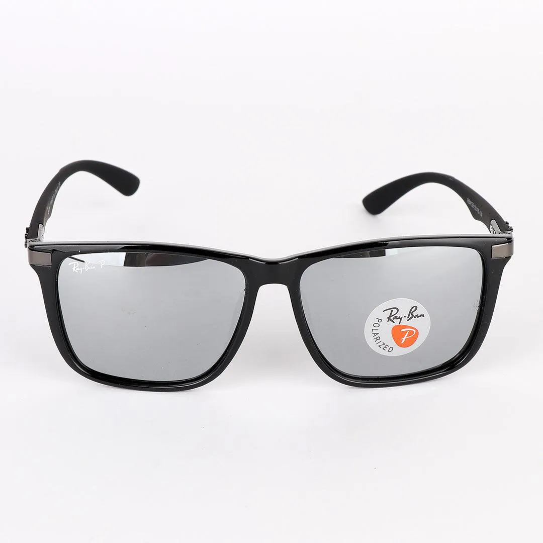 Ray-Ban Reflector Polarized Black Sunglasses