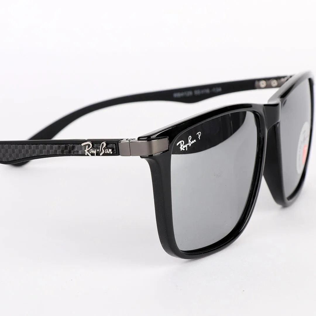 Ray-Ban Reflector Polarized Black Sunglasses