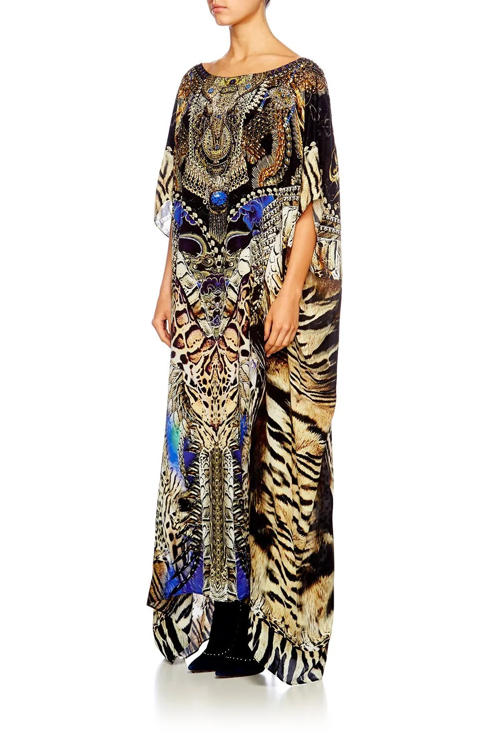 ROUND NECK KAFTAN DRAGON LADY