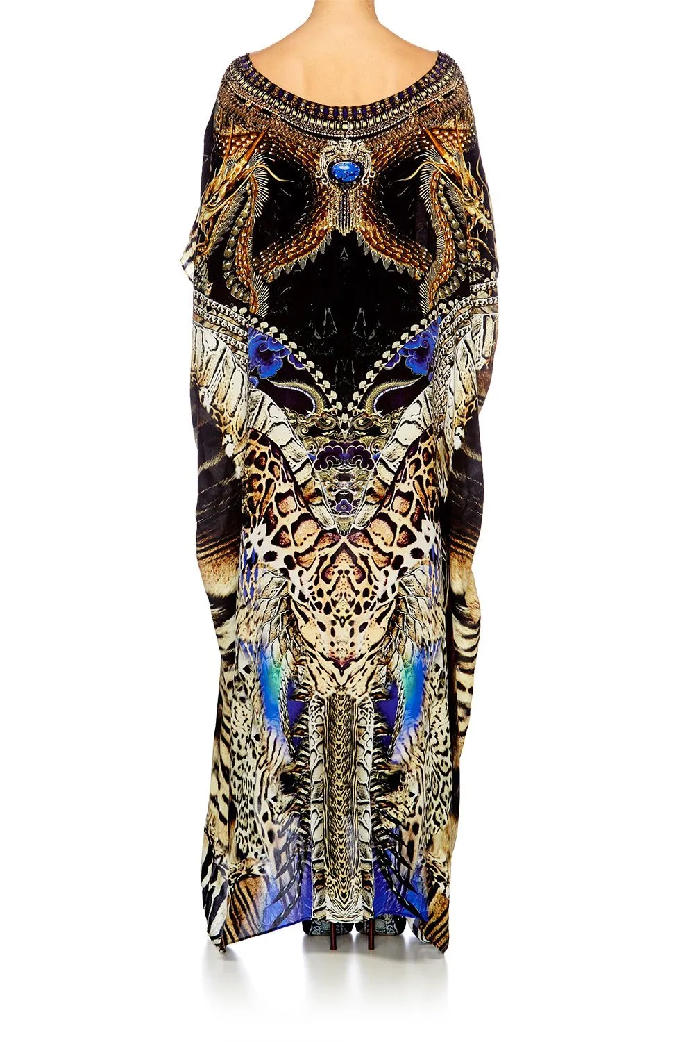 ROUND NECK KAFTAN DRAGON LADY