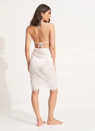 Seafolly Beach Edit Cotton Gauze Sarong