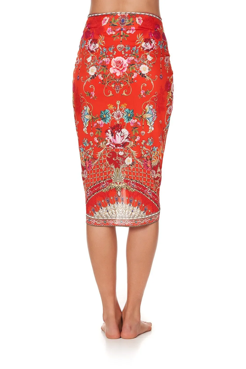 SHORT TASSEL SARONG CAMEOS CAN CAN