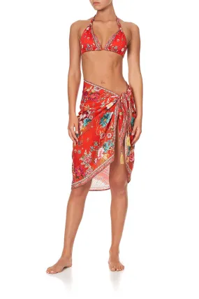 SHORT TASSEL SARONG CAMEOS CAN CAN