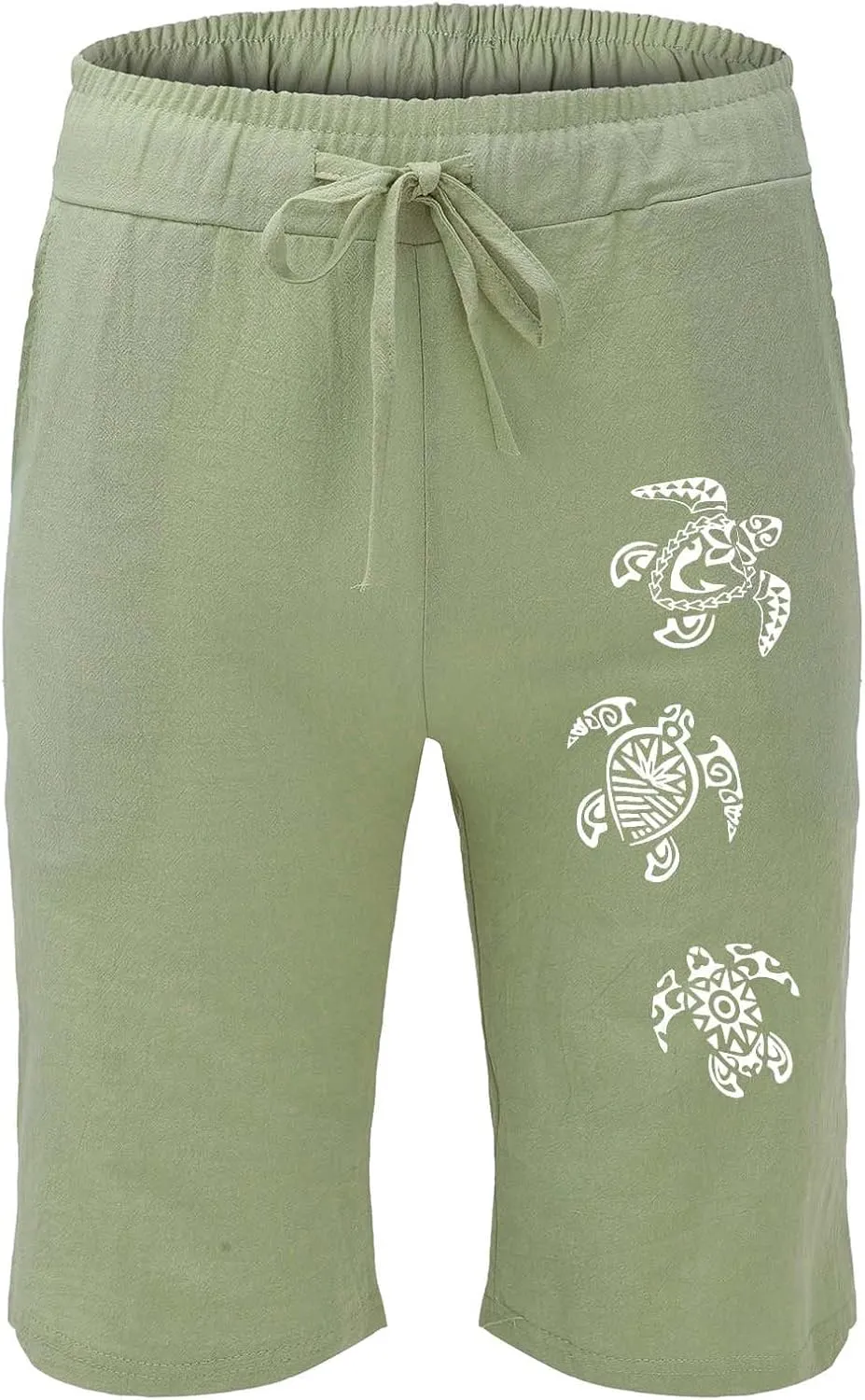 Shorts for Men Casual Summer Casual Shorts Solid and Men's pants Linen Shorts Men Men Workout Shorts with Zipper