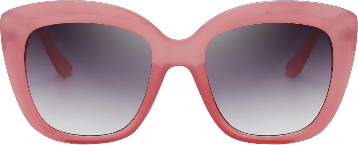 The Fresh Retro Nude Cateye Sunglasses for Women Vintage Trendy Shades