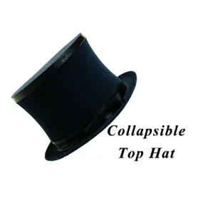 Top Hat Collapsible Premium Magic (Black) - Trick