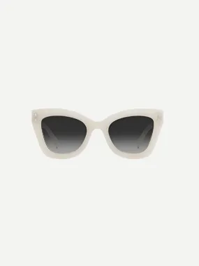 Trendy Sunglasses in Ivory