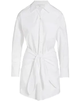 White Roanoke Shirt Dress