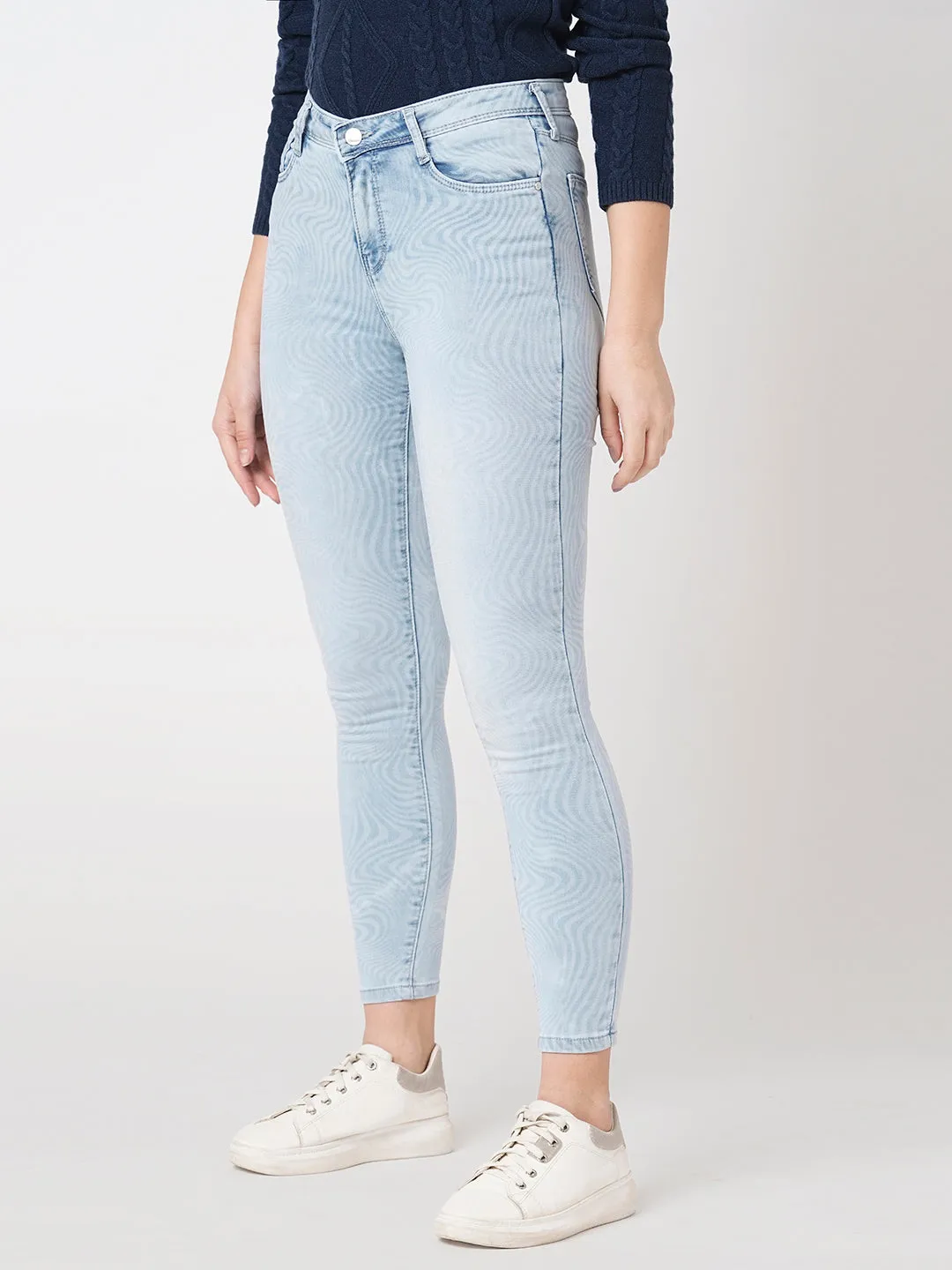 Women Mid-Rise Skinny Jeans
