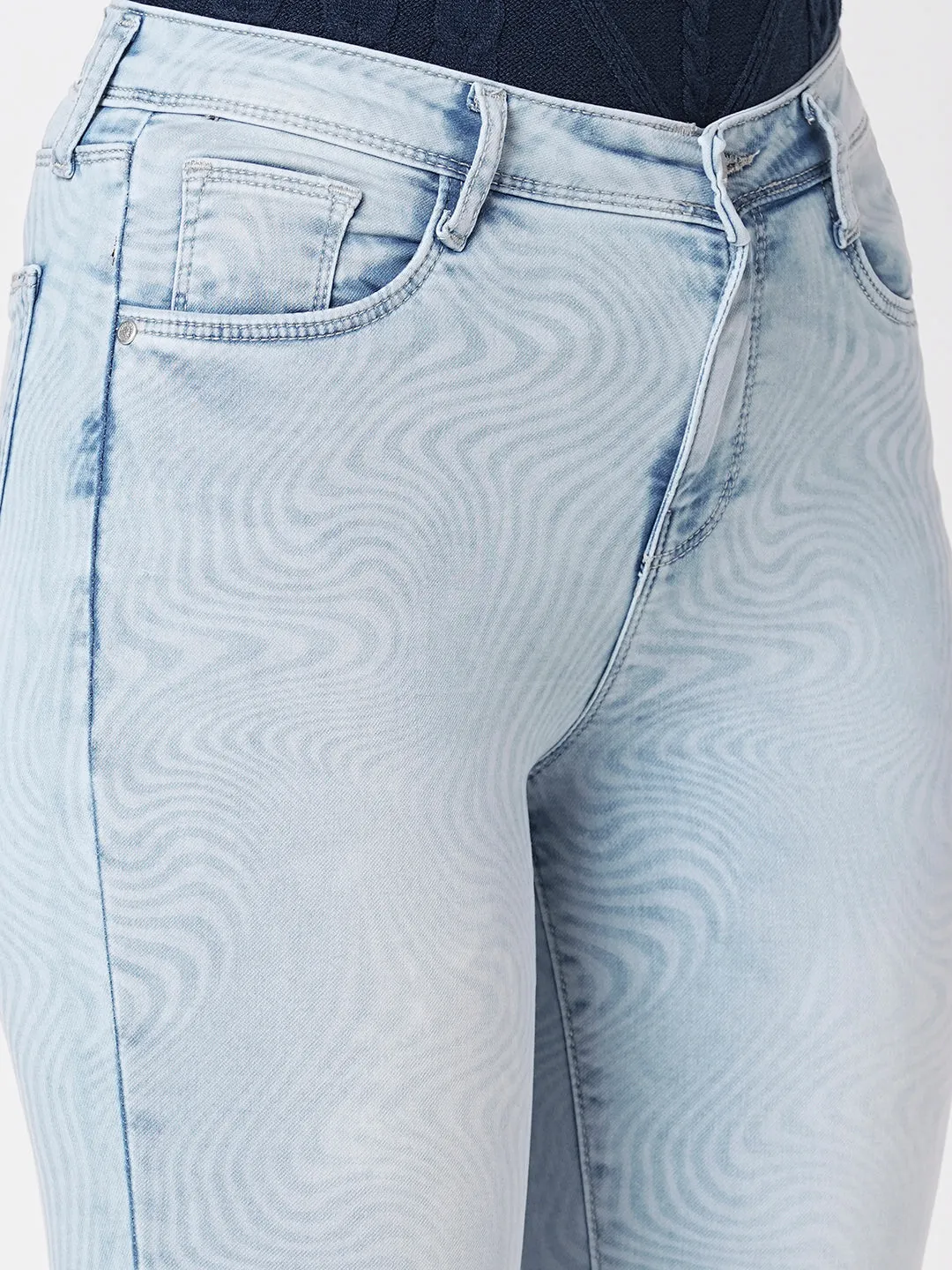 Women Mid-Rise Skinny Jeans