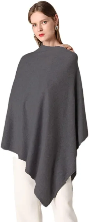 Women's Knitted Scarf Poncho Sweater with Buttons Winter Warm Open Front Poncho light weight sweater wrap poncho cape