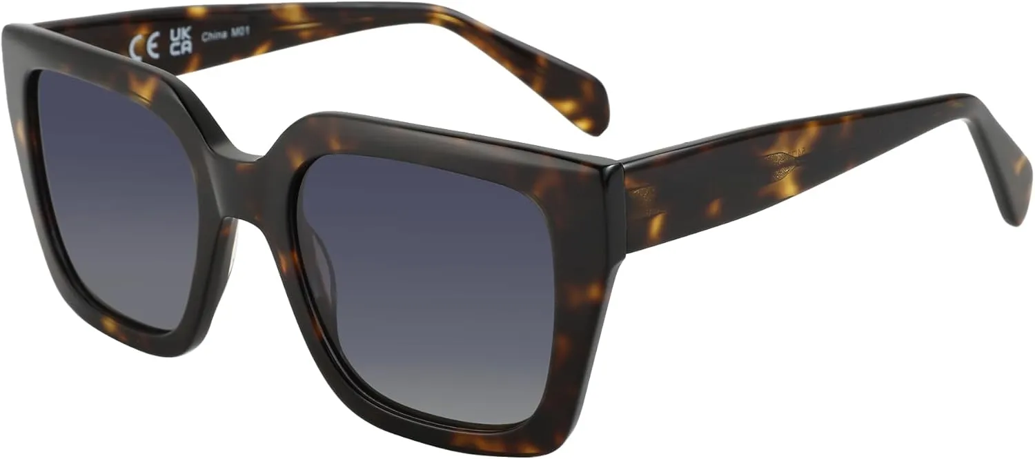 ZENOTTIC Oversized Polarized Square Sunglasses Women Trendy Sun Glasses Retro Designer Shade for Ladies UV400 Protection
